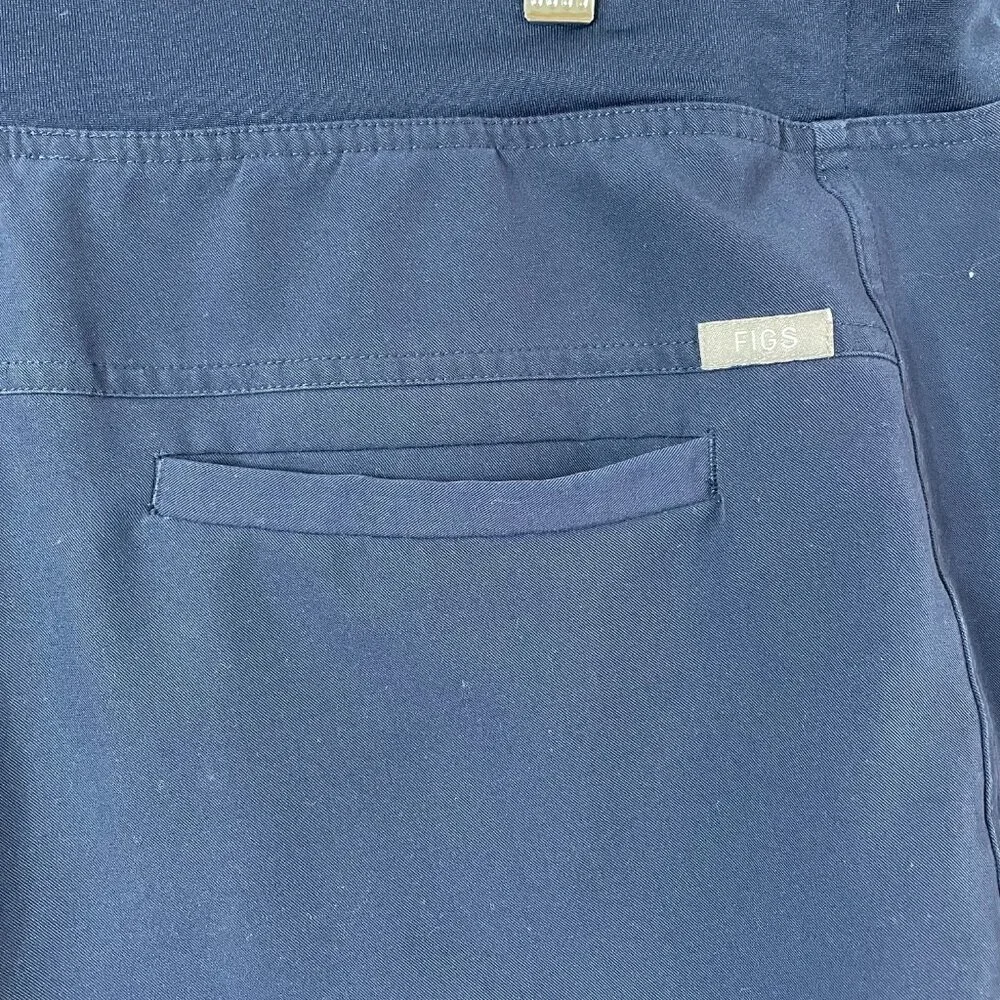 Figs Technical Collection Axim Cargo Pants Mens XL Blue Medical Scrub Nurse